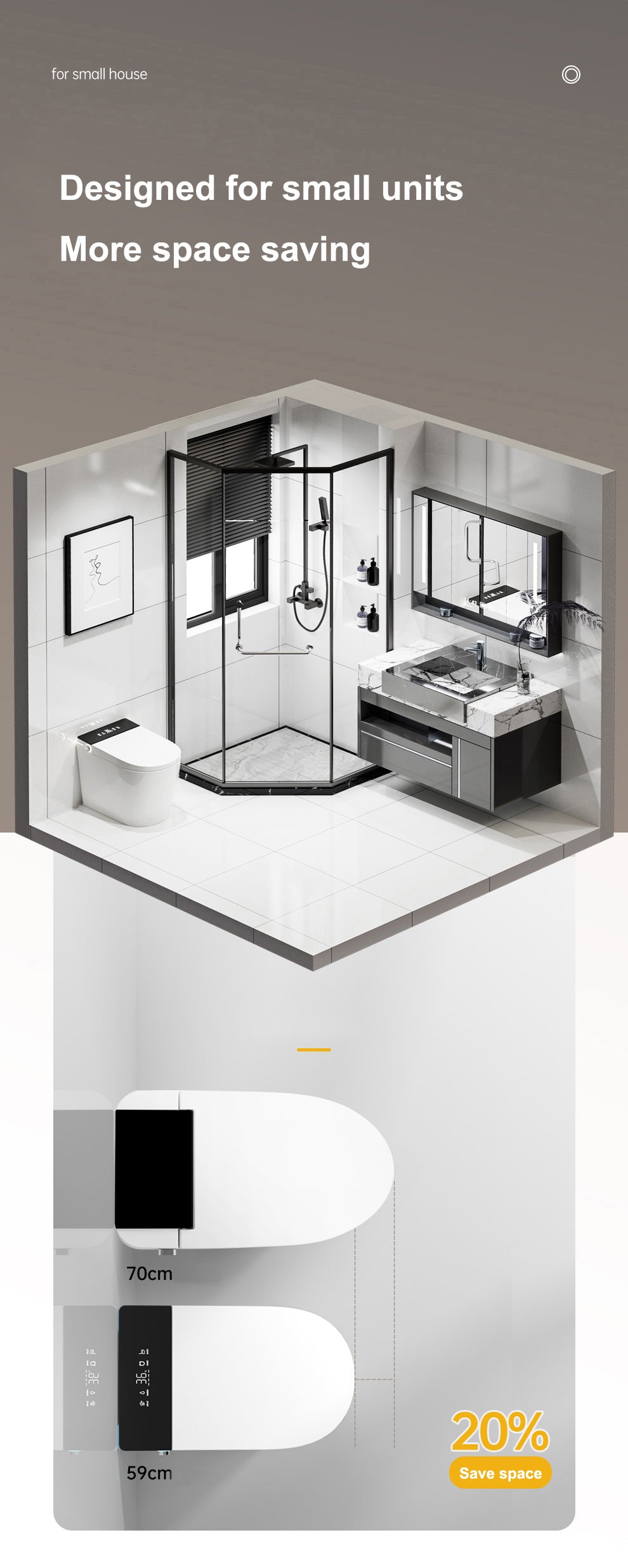 Kawaii Japanese Toilet (Small Size)