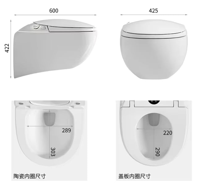 WC suspendu japonais Ronin