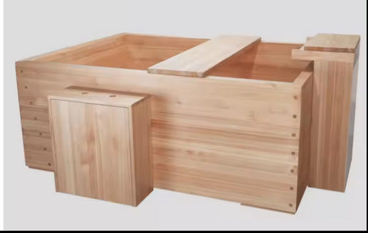 Baignoire en bois ofuro Geisha